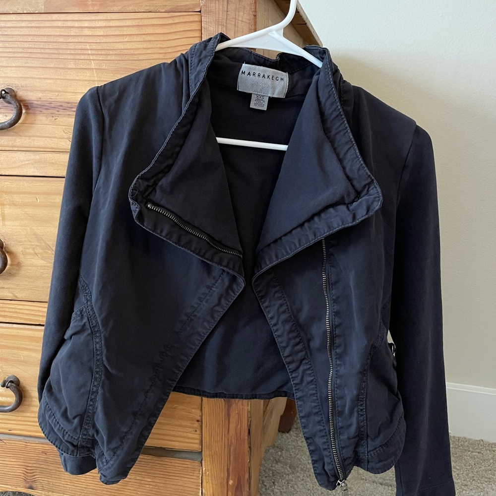 Marrakech black jacket super super cute xs